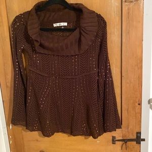 Runway 101 sweater size small medium